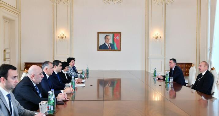 İlham Əliyev qəbul keçirdi -