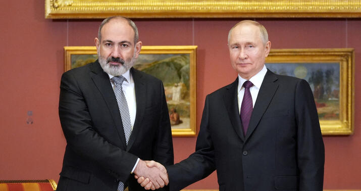 Paşinyan və Putin arasında mübahisə -