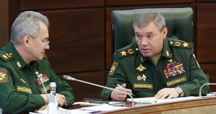 Gerasimov Şoyqunun dediyini təkrarladı -
