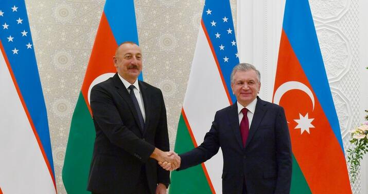 Şavkat Mirziyoyev İlham Əliyevə təbrik məktubu göndərdi
