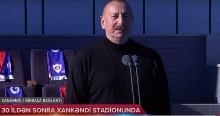 Xankəndidə futbol yarışının keçirilməsi xüsusi rəmzi məna daşıyır –