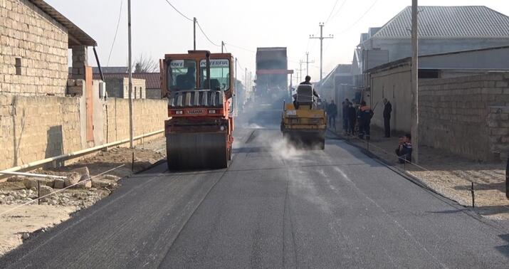 Qaraçuxur və Əmircanda yollar əsaslı təmir olunacaq