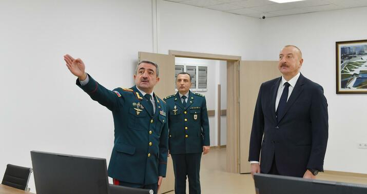 Prezident DSX-nin hospital kompleksinin açılışında -