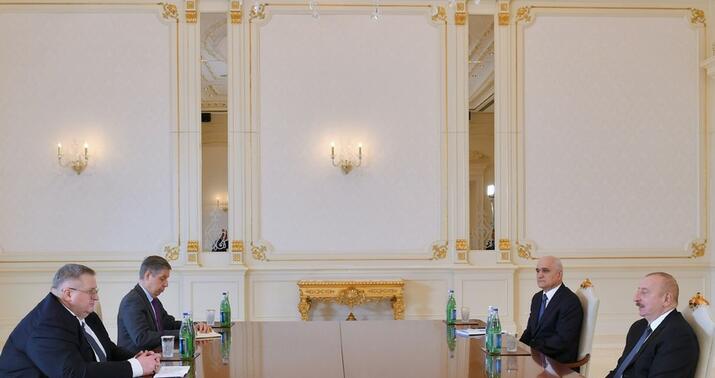 İlham Əliyev Overçuku qəbul etdi