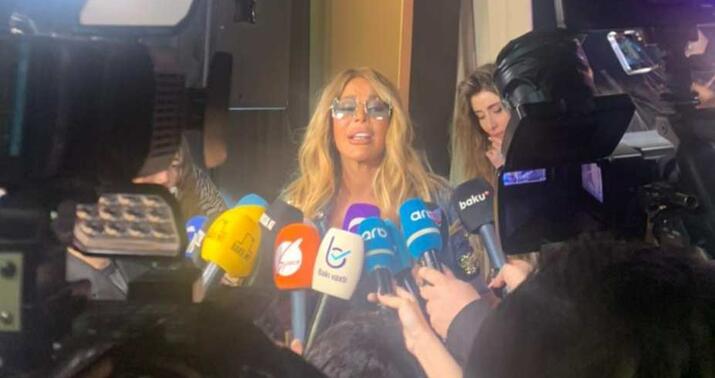 Aygün Kazımova media nümayəndələri ilə görüşdü