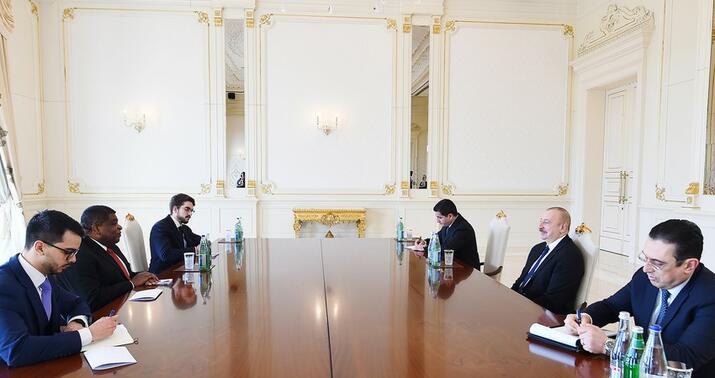 İlham Əliyev Martin Çunqonqu qəbul etdi -