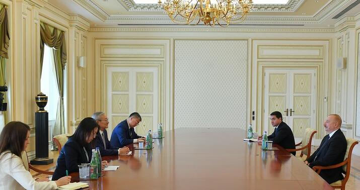 İlham Əliyev Can Mini qəbul etdi -