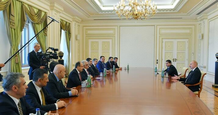 İlham Əliyev Şamil Ayrımı qəbul etdi -