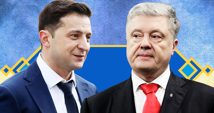 Poroşenko tərəfdarları Zelenskiyə qarşı
