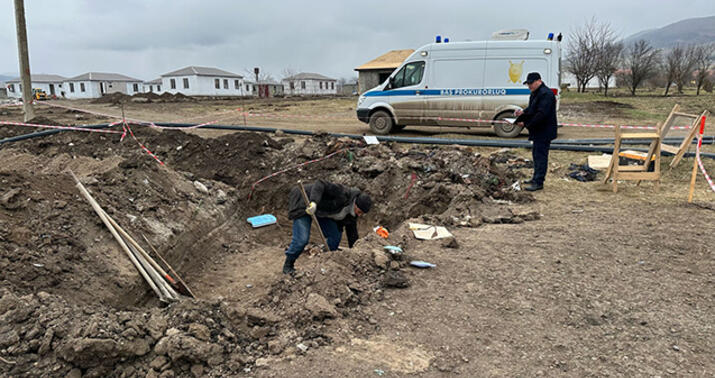 Xocalıda daha bir azyaşlıya aid insan qalıqları aşkar edildi