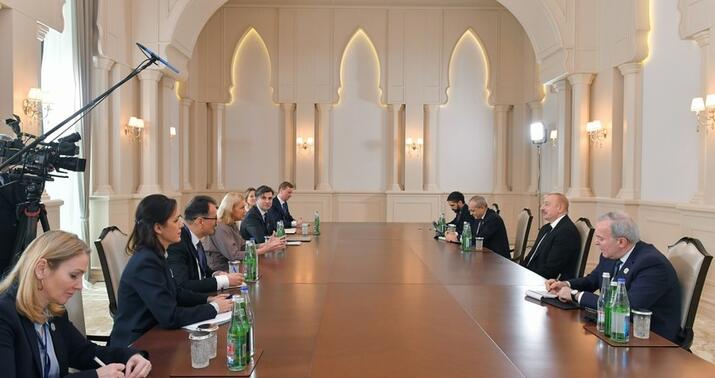 İlham Əliyev Kadri Simsonu qəbul etdi -