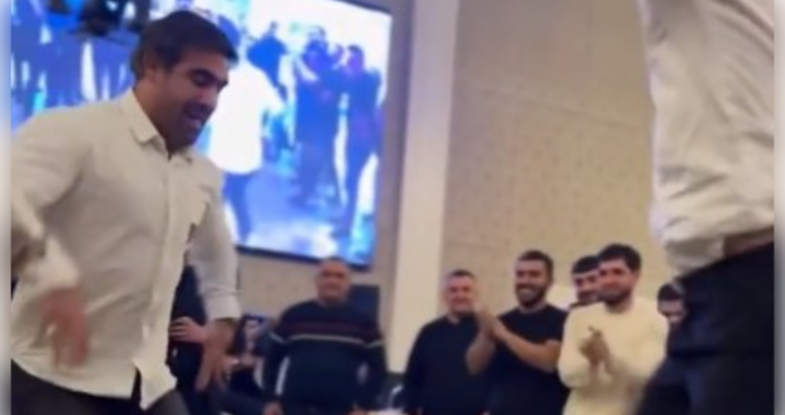 Rafael Ağayevin rəqsi gündəm oldu -