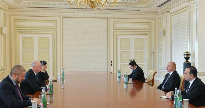 İlham Əliyev qəbul keçirdi -