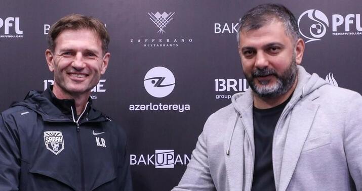 “Sabah”a yeni baş məşqçi təyin olundu