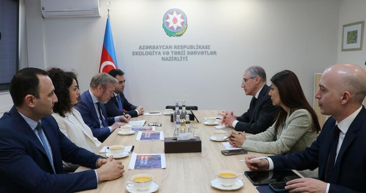 Muxtar Babayev Dünya İqlim Fondunun Prezidenti ilə görüşdü