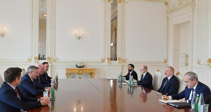 İlham Əliyev BP-nin yeni baş icraçı direktorunu qəbul etdi