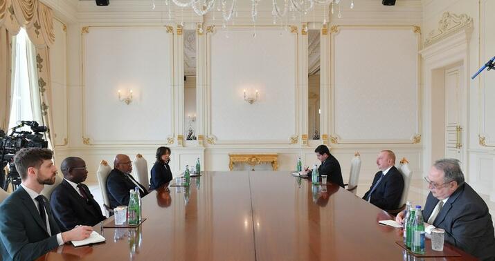 Prezident Dennis Fransisi qəbul etdi