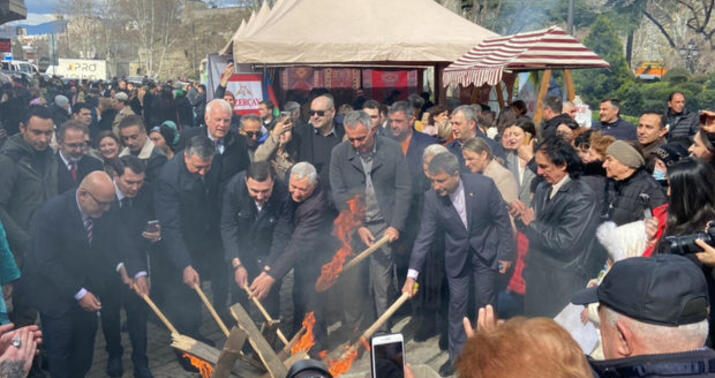 Tbilisidə Novruz bayramı təntənəli şəkildə qeyd olundu -