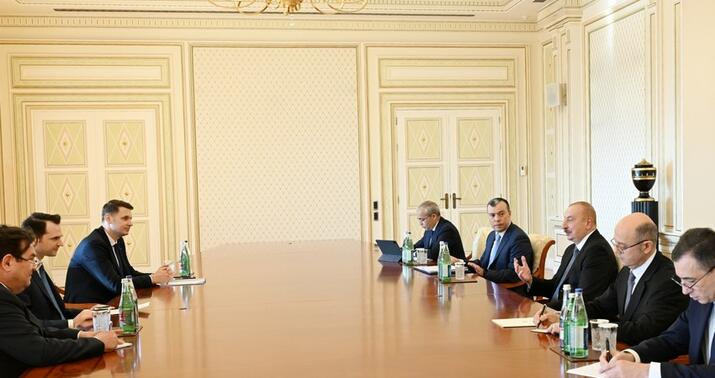 İlham Əliyev Rumıniyanın energetika nazirini qəbul etdi -