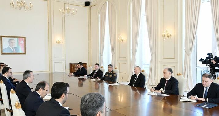 İlham Əliyev qəbul keçirdi -