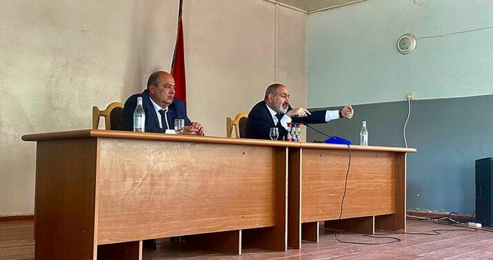 Paşinyan Azərbaycanla sərhəddə: