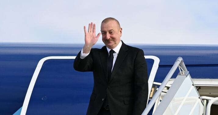Prezident İlham Əliyevin Almaniyaya işgüzar səfəri başa çatdı