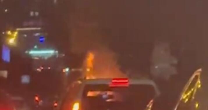 FHN yanan avtomobillə bağlı məlumat yaydı -