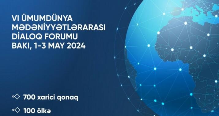Mədəniyyətlərarası Dialoq Forumuna 700 qonaq qatılacaq