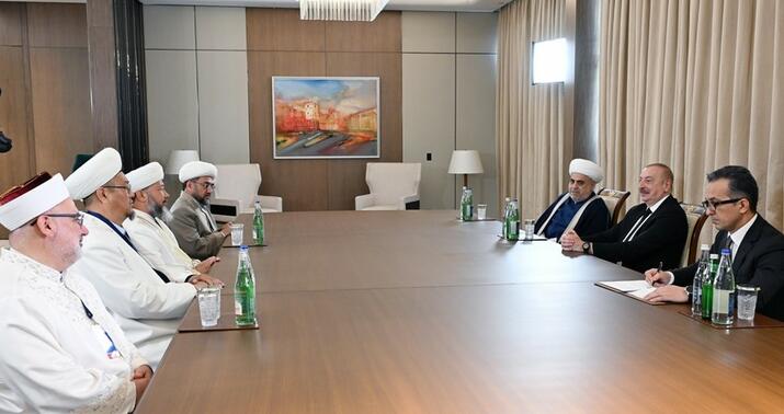Prezident qəbullar keçirdi -