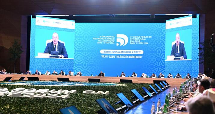 Bakı sülh və qlobal təhlükəsizlik naminə dialoq məkanına çevrilib –