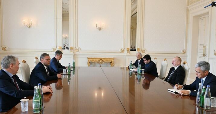 Prezident qəbul keçirdi -