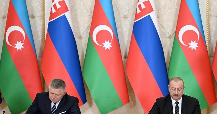 Azərbaycan-Slovakiya sənədləri imzalandı