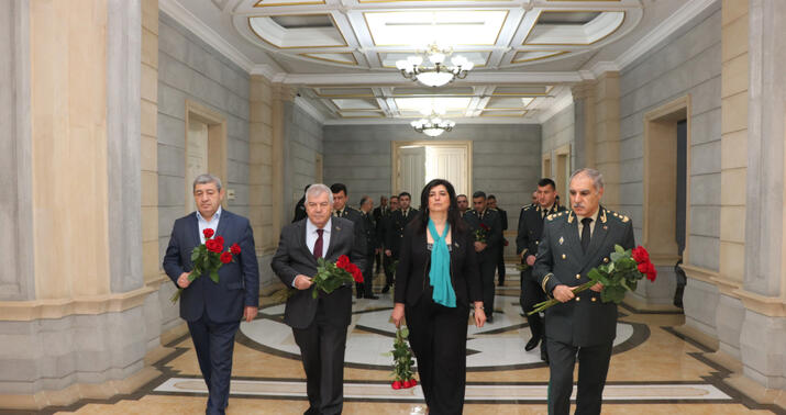 Hərbi Prokurorluqda Heydər Əliyevin 101-ci ildönümü anıldı -