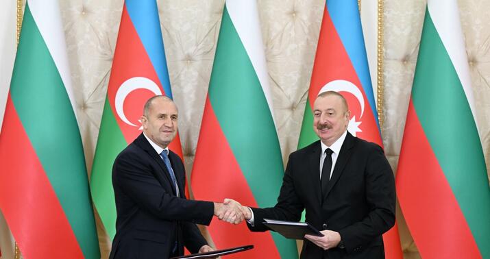 Azərbaycanla Bolqarıstan arasında dörd sənəd imzalandı -