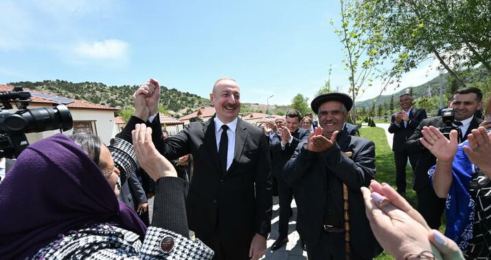 Prezident Sus sakinləri ilə görüşdə: