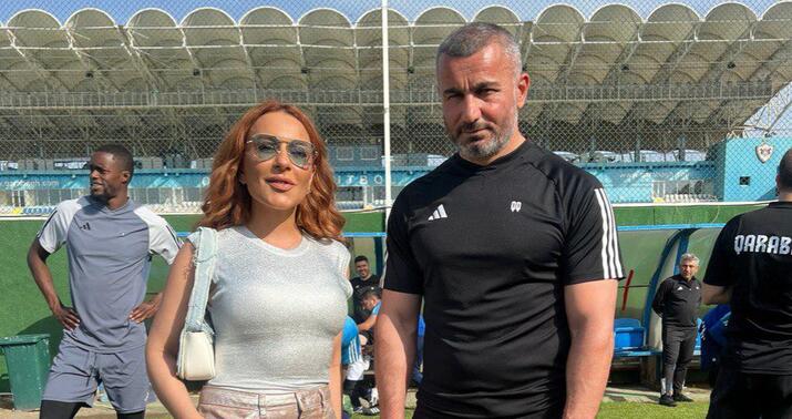 Tünzalə Ağayeva Qurban Qurbanovla görüşdü -