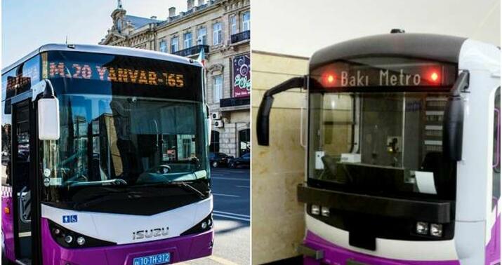 Avtobus və metroda güzəşt ola bilər: