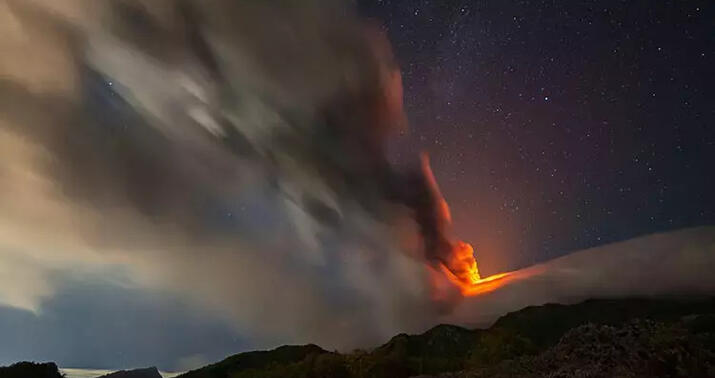 Etna vulkanı yenidən aktivləşdi
