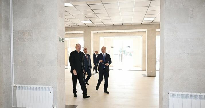 İlham Əliyev Qarabağ Universitetində -