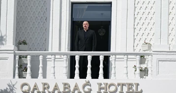 “Qarabağ” hotelinin açılışı oldu -