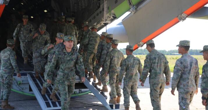 Çin Belarusa qoşun göndərdi