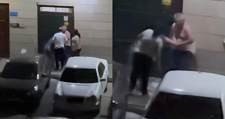 Bakıda yaşlı kişi amansızcasına döyüldü -