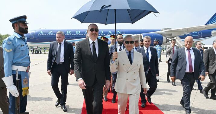 İlham Əliyev Pakistanda -