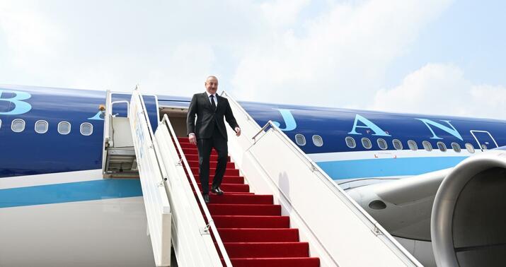 İlham Əliyev Kazana getdi