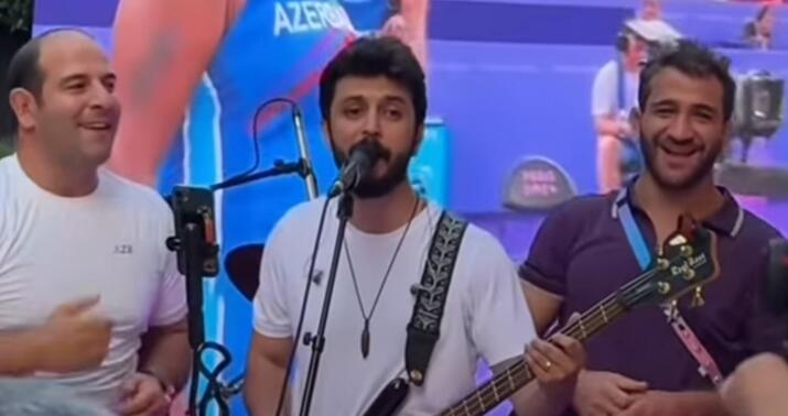 Mələkxanımın kürəkəni oxudu, olimpiya çempionları rəqs etdi  -