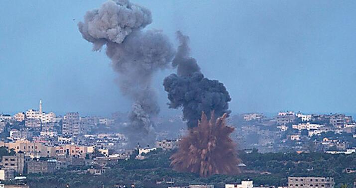İsrail məktəbləri bombaladı -