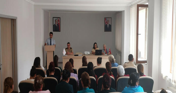 Fövqəladə hallarda davranış qaydaları barədə tədbirlər keçirildi