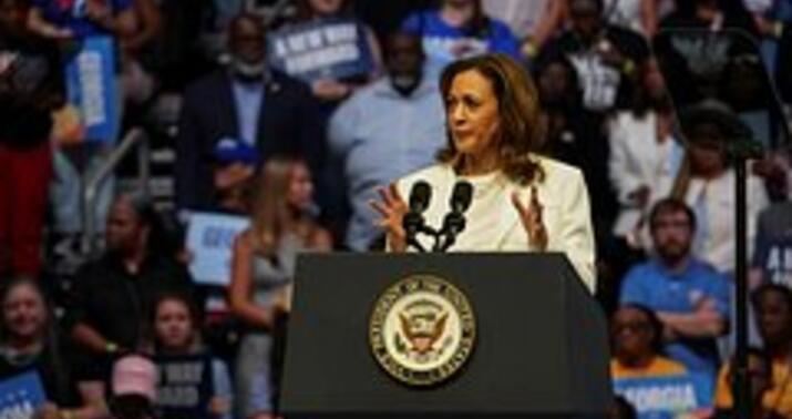 Harris Trampla debatı pozmağa çalışır?