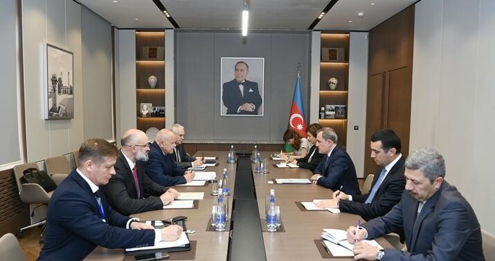 Ceyhun Bayramov MDB-nin nümayəndə heyətini qəbul etdi
