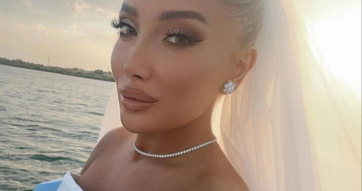 Günay İbrahimli gəlinlikdə... -